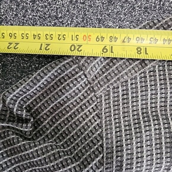 Mondo di Marco Men's Shirt Size L Gray Patterned Button-Up Long Sleeve - Picture 9 of 12